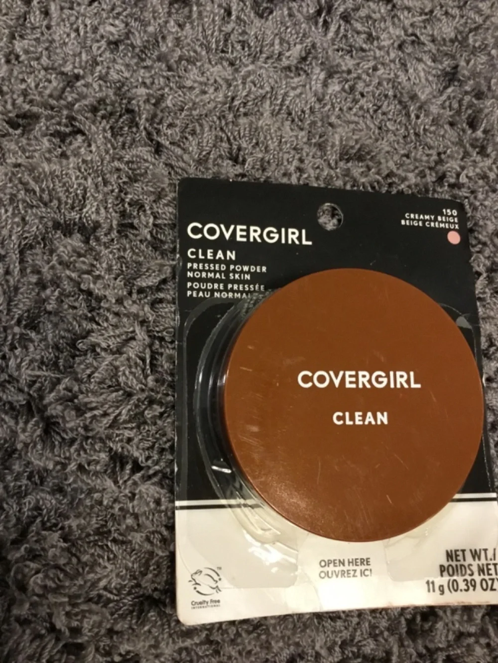 Covergirl Clean Pressed Powder-150 Creamy Beige